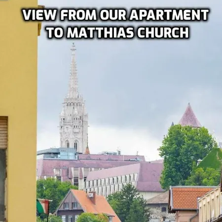 Lejlighed Designer Family By Buda Castle District With Amazing Matthias Church View Budapest